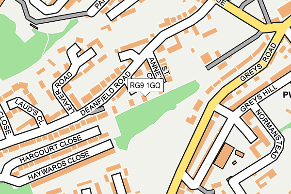 RG9 1GQ map - OS OpenMap – Local (Ordnance Survey) RG9 1GQ map - OS OpenMap – Local (Ordnance Survey)