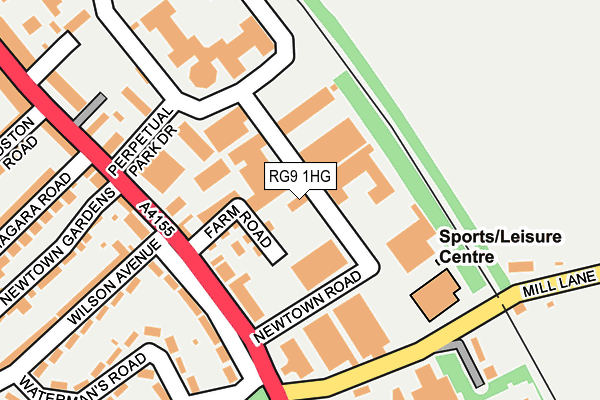 RG9 1HG map - OS OpenMap – Local (Ordnance Survey) RG9 1HG map - OS OpenMap – Local (Ordnance Survey)