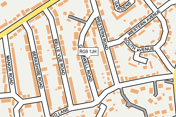 RG9 1JH map - OS OpenMap – Local (Ordnance Survey) RG9 1JH map - OS OpenMap – Local (Ordnance Survey)