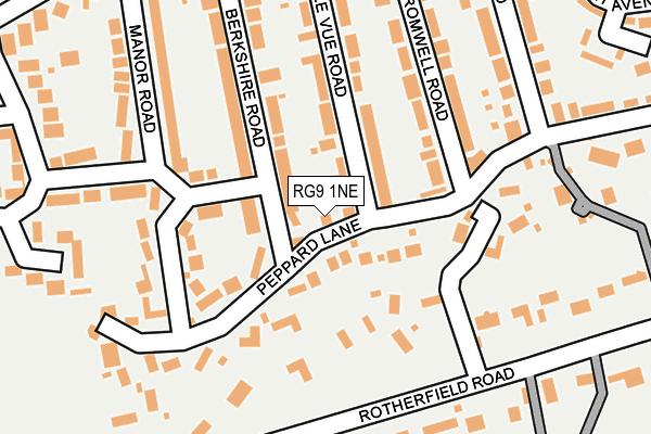 RG9 1NE map - OS OpenMap – Local (Ordnance Survey) RG9 1NE map - OS OpenMap – Local (Ordnance Survey)