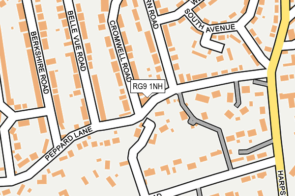 RG9 1NH map - OS OpenMap – Local (Ordnance Survey) RG9 1NH map - OS OpenMap – Local (Ordnance Survey)