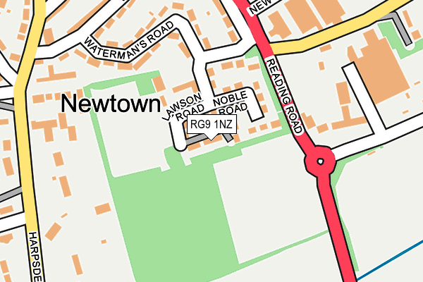 RG9 1NZ map - OS OpenMap – Local (Ordnance Survey) RG9 1NZ map - OS OpenMap – Local (Ordnance Survey)