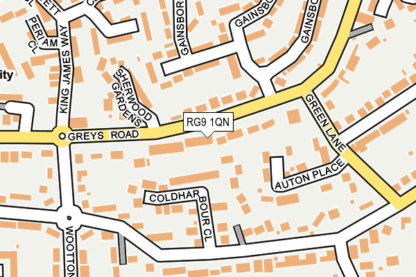 RG9 1QN map - OS OpenMap – Local (Ordnance Survey) RG9 1QN map - OS OpenMap – Local (Ordnance Survey)