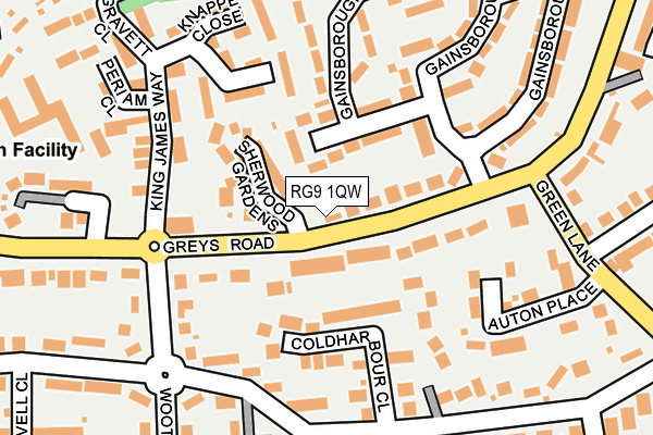 RG9 1QW map - OS OpenMap – Local (Ordnance Survey) RG9 1QW map - OS OpenMap – Local (Ordnance Survey)
