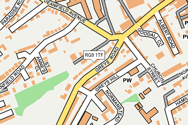 RG9 1TF map - OS OpenMap – Local (Ordnance Survey) RG9 1TF map - OS OpenMap – Local (Ordnance Survey)