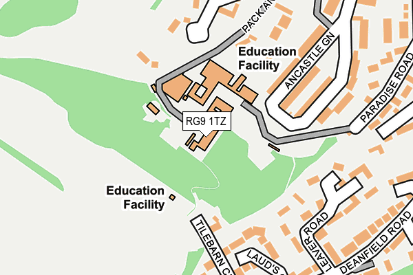 RG9 1TZ map - OS OpenMap – Local (Ordnance Survey) RG9 1TZ map - OS OpenMap – Local (Ordnance Survey)