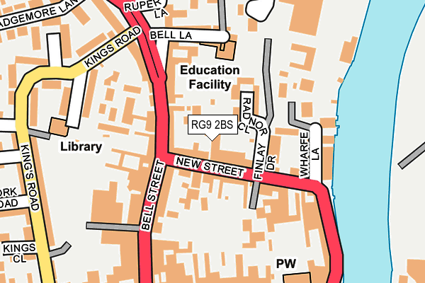 RG9 2BS map - OS OpenMap – Local (Ordnance Survey) RG9 2BS map - OS OpenMap – Local (Ordnance Survey)