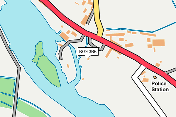 RG9 3BB map - OS OpenMap – Local (Ordnance Survey) RG9 3BB map - OS OpenMap – Local (Ordnance Survey)
