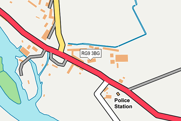 RG9 3BG map - OS OpenMap – Local (Ordnance Survey) RG9 3BG map - OS OpenMap – Local (Ordnance Survey)