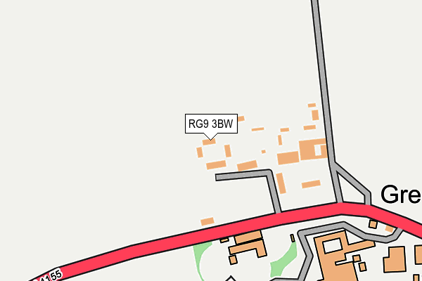RG9 3BW map - OS OpenMap – Local (Ordnance Survey) RG9 3BW map - OS OpenMap – Local (Ordnance Survey)