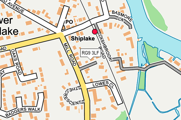 RG9 3LF map - OS OpenMap – Local (Ordnance Survey) RG9 3LF map - OS OpenMap – Local (Ordnance Survey)