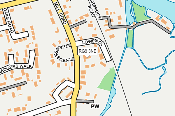 RG9 3NE map - OS OpenMap – Local (Ordnance Survey) RG9 3NE map - OS OpenMap – Local (Ordnance Survey)