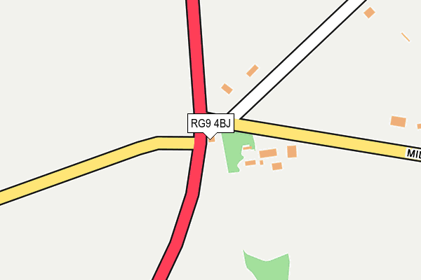 RG9 4BJ map - OS OpenMap – Local (Ordnance Survey) RG9 4BJ map - OS OpenMap – Local (Ordnance Survey)