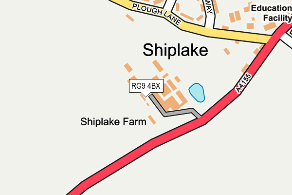 RG9 4BX map - OS OpenMap – Local (Ordnance Survey) RG9 4BX map - OS OpenMap – Local (Ordnance Survey)