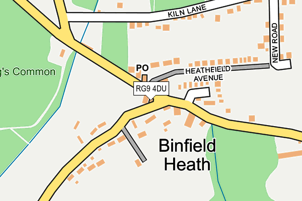 RG9 4DU map - OS OpenMap – Local (Ordnance Survey) RG9 4DU map - OS OpenMap – Local (Ordnance Survey)