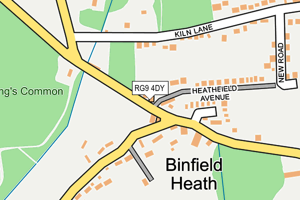 RG9 4DY map - OS OpenMap – Local (Ordnance Survey) RG9 4DY map - OS OpenMap – Local (Ordnance Survey)