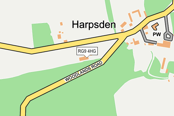 RG9 4HG map - OS OpenMap – Local (Ordnance Survey) RG9 4HG map - OS OpenMap – Local (Ordnance Survey)