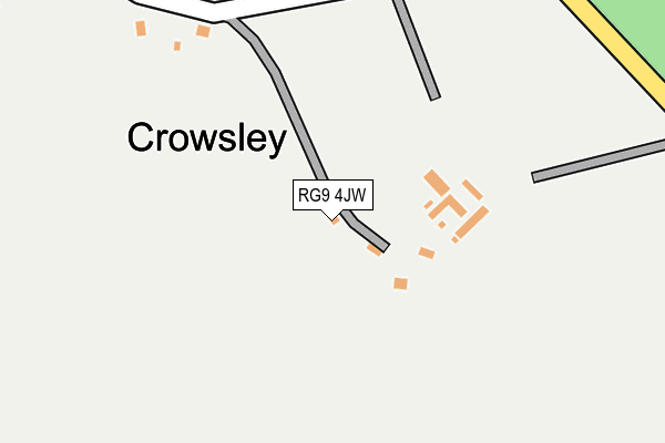 RG9 4JW map - OS OpenMap – Local (Ordnance Survey)