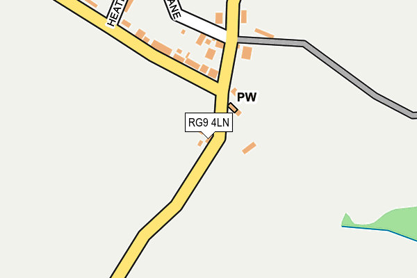 RG9 4LN map - OS OpenMap – Local (Ordnance Survey) RG9 4LN map - OS OpenMap – Local (Ordnance Survey)