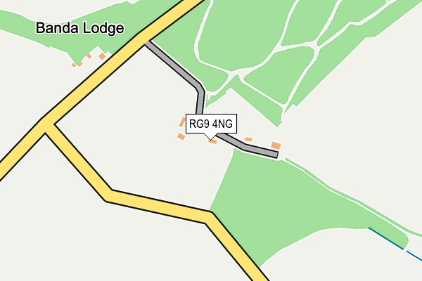 RG9 4NG map - OS OpenMap – Local (Ordnance Survey) RG9 4NG map - OS OpenMap – Local (Ordnance Survey)