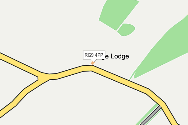 RG9 4PP map - OS OpenMap – Local (Ordnance Survey) RG9 4PP map - OS OpenMap – Local (Ordnance Survey)