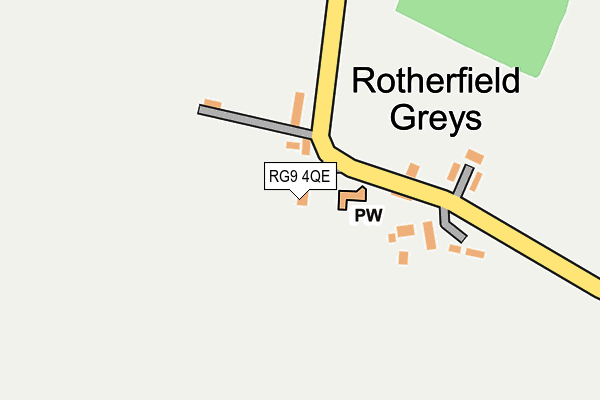 RG9 4QE map - OS OpenMap – Local (Ordnance Survey)