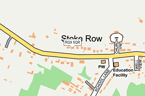 RG9 5QR map - OS OpenMap – Local (Ordnance Survey) RG9 5QR map - OS OpenMap – Local (Ordnance Survey)