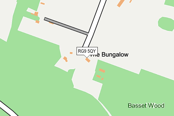 RG9 5QY map - OS OpenMap – Local (Ordnance Survey)