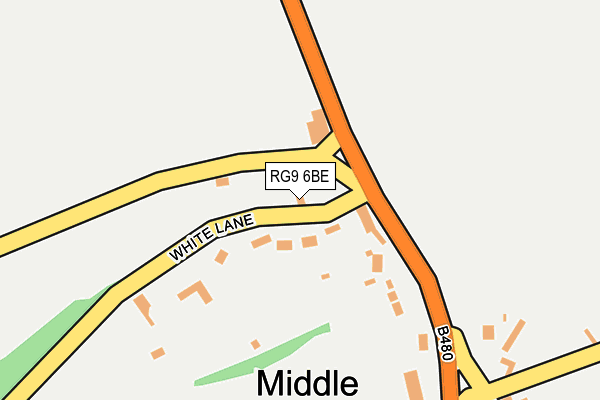 RG9 6BE map - OS OpenMap – Local (Ordnance Survey) RG9 6BE map - OS OpenMap – Local (Ordnance Survey)