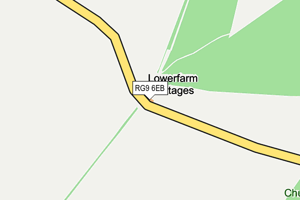 RG9 6EB map - OS OpenMap – Local (Ordnance Survey)