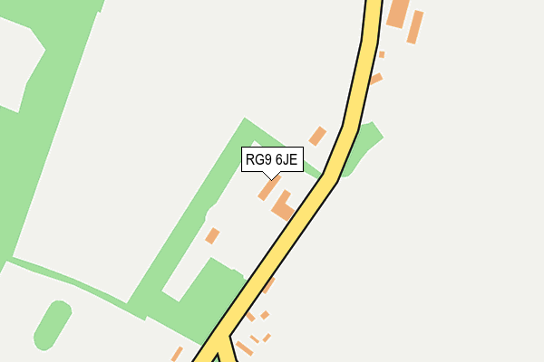 RG9 6JE map - OS OpenMap – Local (Ordnance Survey) RG9 6JE map - OS OpenMap – Local (Ordnance Survey)