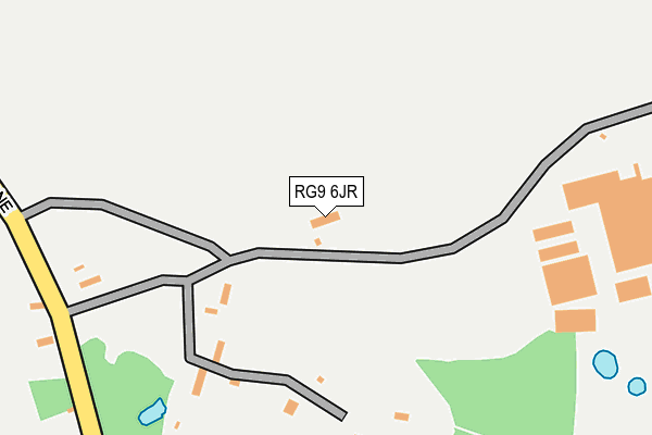 RG9 6JR map - OS OpenMap – Local (Ordnance Survey) RG9 6JR map - OS OpenMap – Local (Ordnance Survey)
