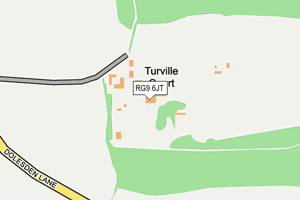 RG9 6JT map - OS OpenMap – Local (Ordnance Survey)