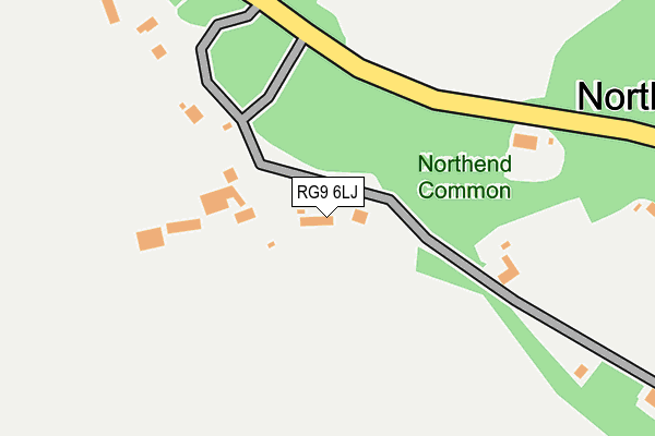 RG9 6LJ map - OS OpenMap – Local (Ordnance Survey)