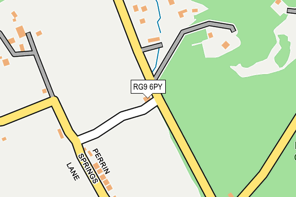 RG9 6PY map - OS OpenMap – Local (Ordnance Survey) RG9 6PY map - OS OpenMap – Local (Ordnance Survey)