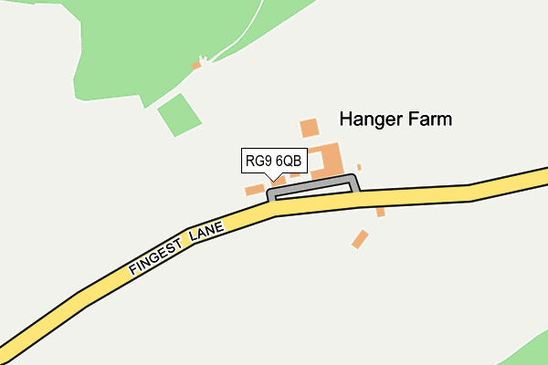 RG9 6QB map - OS OpenMap – Local (Ordnance Survey)