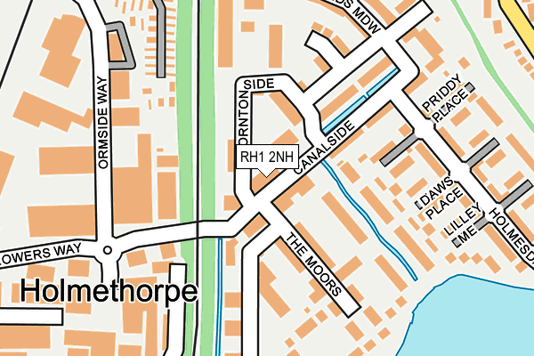 RH1 2NH map - OS OpenMap – Local (Ordnance Survey) RH1 2NH map - OS OpenMap – Local (Ordnance Survey)