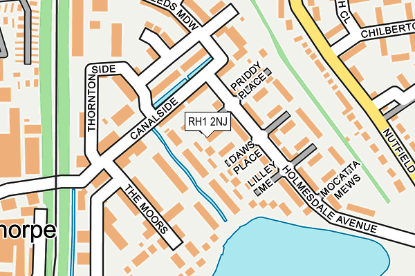 RH1 2NJ map - OS OpenMap – Local (Ordnance Survey) RH1 2NJ map - OS OpenMap – Local (Ordnance Survey)