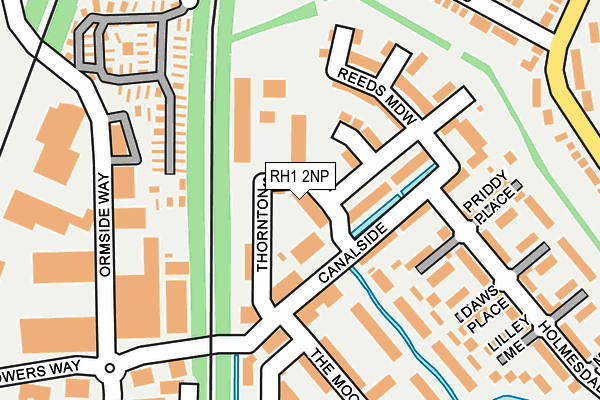 RH1 2NP map - OS OpenMap – Local (Ordnance Survey) RH1 2NP map - OS OpenMap – Local (Ordnance Survey)
