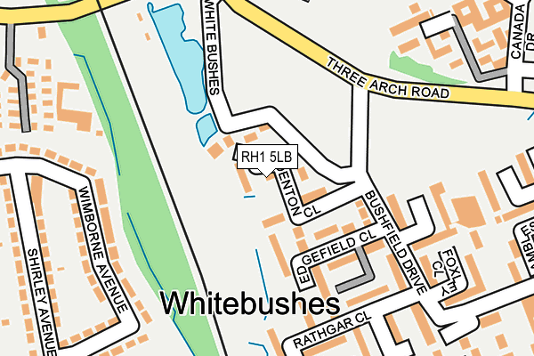 RH1 5LB map - OS OpenMap – Local (Ordnance Survey) RH1 5LB map - OS OpenMap – Local (Ordnance Survey)
