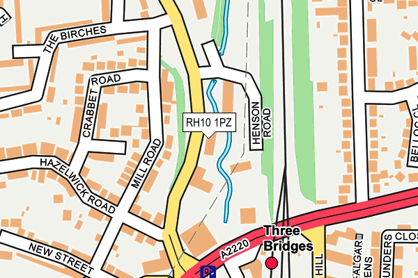 RH10 1PZ map - OS OpenMap – Local (Ordnance Survey) RH10 1PZ map - OS OpenMap – Local (Ordnance Survey)