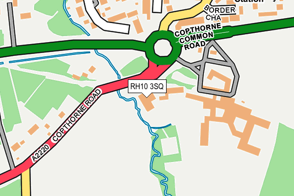 RH10 3SQ map - OS OpenMap – Local (Ordnance Survey) RH10 3SQ map - OS OpenMap – Local (Ordnance Survey)