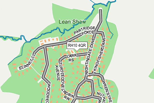 RH10 4QR map - OS OpenMap – Local (Ordnance Survey) RH10 4QR map - OS OpenMap – Local (Ordnance Survey)