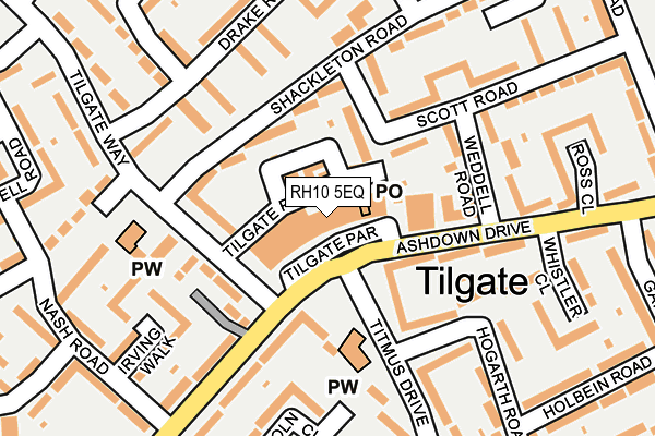 RH10 5EQ map - OS OpenMap – Local (Ordnance Survey) RH10 5EQ map - OS OpenMap – Local (Ordnance Survey)
