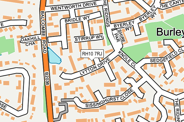 RH10 7RJ map - OS OpenMap – Local (Ordnance Survey) RH10 7RJ map - OS OpenMap – Local (Ordnance Survey)