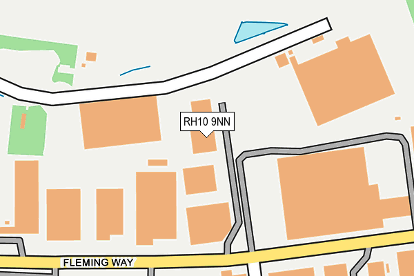 RH10 9NN map - OS OpenMap – Local (Ordnance Survey) RH10 9NN map - OS OpenMap – Local (Ordnance Survey)
