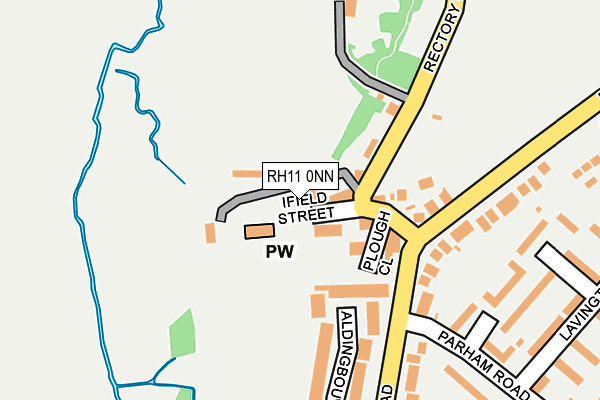 RH11 0NN map - OS OpenMap – Local (Ordnance Survey)
