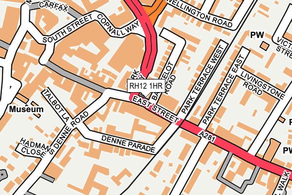 RH12 1HR map - OS OpenMap – Local (Ordnance Survey) RH12 1HR map - OS OpenMap – Local (Ordnance Survey)