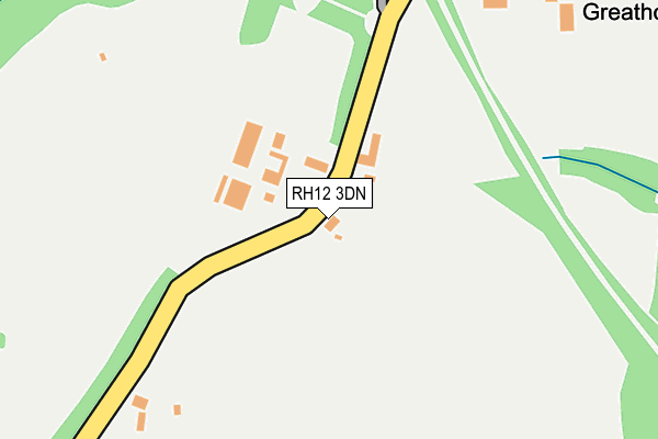 RH12 3DN map - OS OpenMap – Local (Ordnance Survey) RH12 3DN map - OS OpenMap – Local (Ordnance Survey)