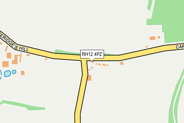 RH12 4PZ map - OS OpenMap – Local (Ordnance Survey) RH12 4PZ map - OS OpenMap – Local (Ordnance Survey)